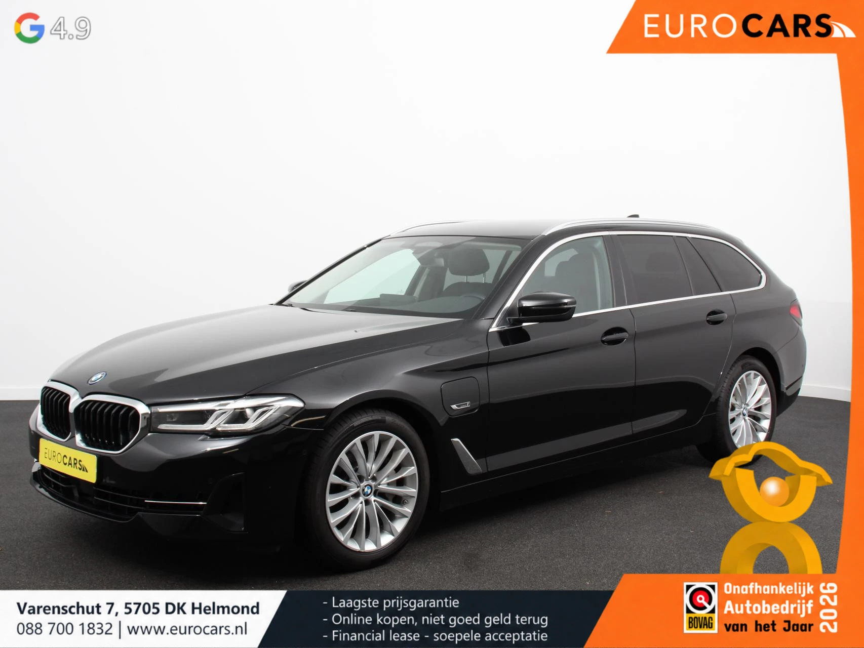 BMW 5 Serie 2022 - Touring 530e Business PHEV AUTOMAAT afbeelding 1