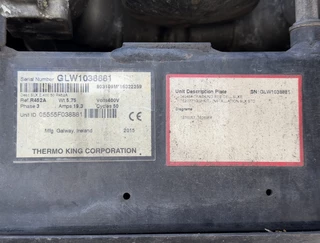 DRACO N/A 2016 - TMS 339 LUCHTENBERG ISOLATED BOX THERMO KING SLXe 400 HYDRAROLLS AIR CARGO TOP CONDITION obrazek 9