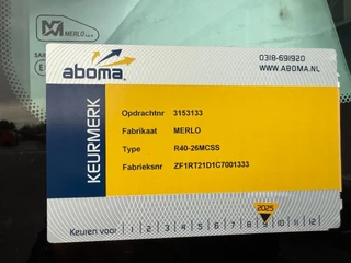 Merlo N/A 2017 - ROTO40.26MCSS, AFSTANDBEDIENING,MANBAK PALLETVORKEN HIJS JIB EN LIER imagen 18