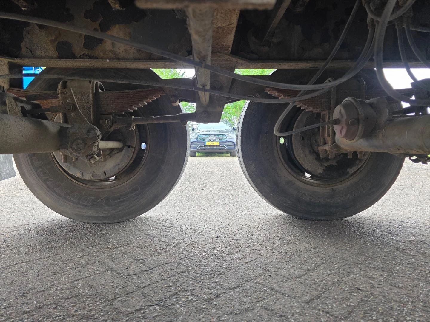Trouillet DRUM BRAKES – STEELSPRING – WIDESPREAD – CAN ALSO BE SOLD AS FLATBED 1990 afbeelding 13