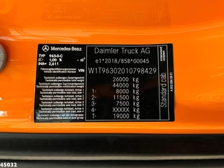 Mercedes-Benz Actros 2025 - 2543 HMF 23 Tonmeter laadkraan zdjecie 26
