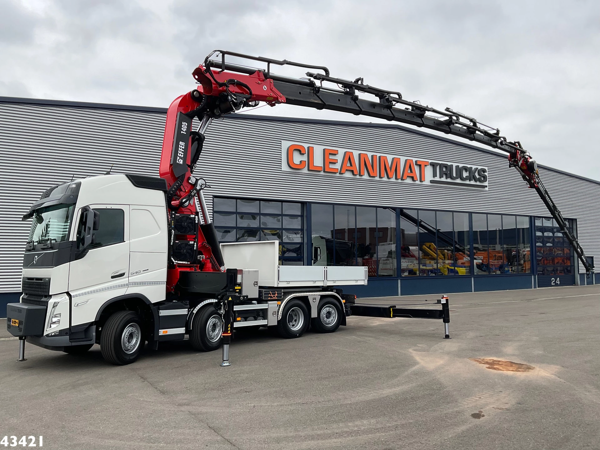 Volvo FH 2024 - 540 Effer 145 Tonmeter laadkraan + Fly-Jib! NEW AND UNUSED! afbeelding 1