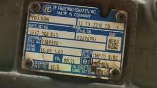 ZF - Gearbox & Clutch Parts Versnellingsbak 12TX2210TD Tra afbeelding 3 miniatuur