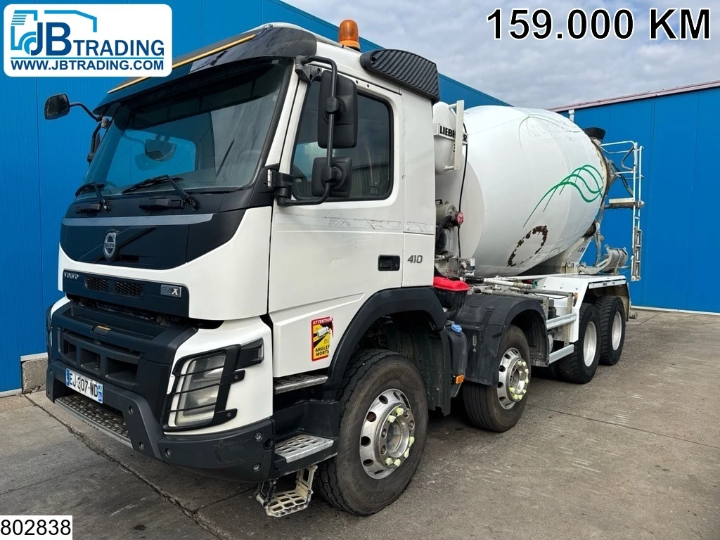 Volvo 2017 - FMX 410 8x4, EURO 6, Liebherr 9m3, afbeelding 1
