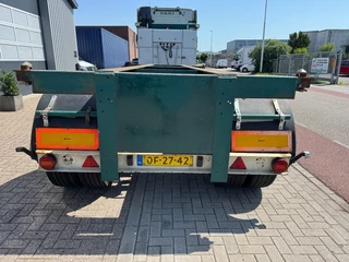Van Hool 20 Ft Container Chassis, Full Steel, Perfect Condition, 8 Tyers 1984 - N/A obrazek 4