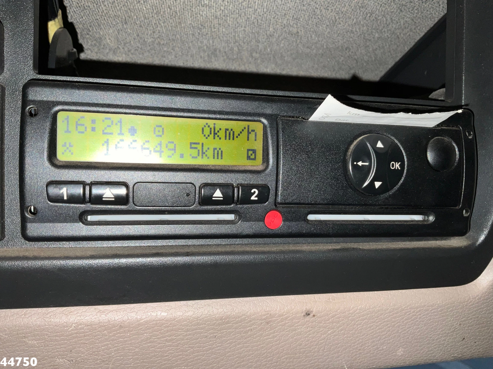 DAF FAN LF 220 Euro 6 Hiab 11 Tonmeter laadkraan Just 166.649 Km! 2014 afbeelding 21