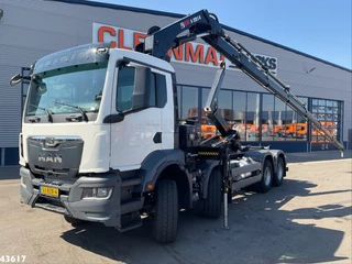 MAN TGS 2022 - 32.470 8x4 Euro 6 Hiab 22 Tonmeter laadkraan Just 68.765 Km! zdjecie 1