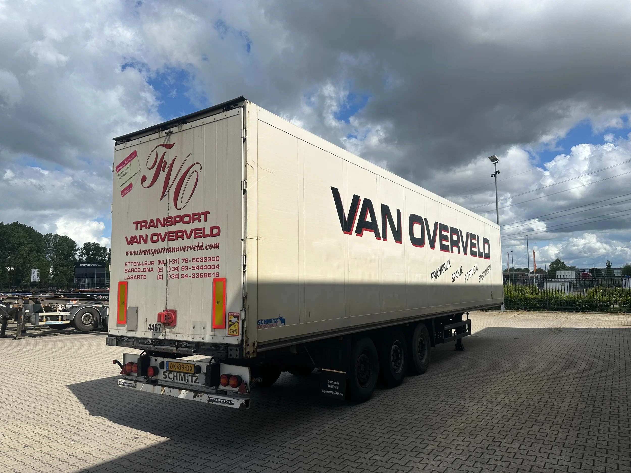 Schmitz Cargobull 2008 - SKO24 / SAF DISC / 2x LIFTAXLE / GALVANIZED / NL-TRAILER afbeelding 9