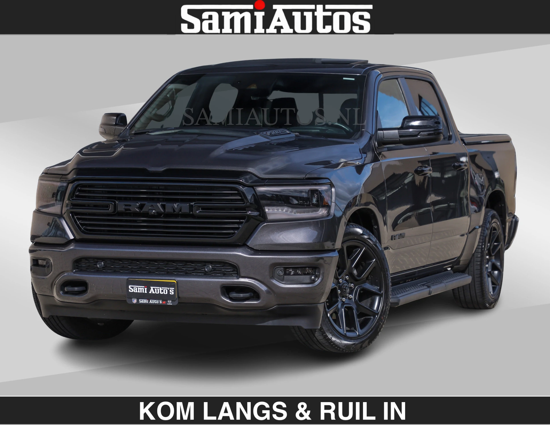 Dodge Ram Pick-Up 2024 - SPORT | MEEST VOLLE RAM | 5.7 V8 HEMI | LUCHTVERING | HUD | MWK | PANO | VOL DIGI SCHERMEN | NIGHT EDITION | afbeelding 1