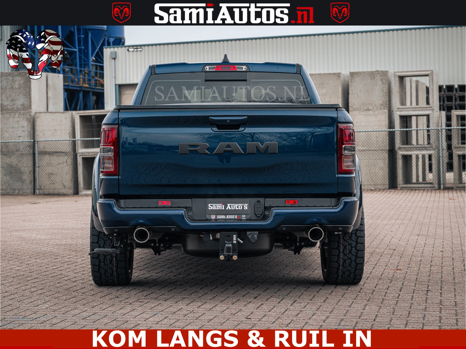 Dodge Ram Pick-Up 2024 - SPORT | 5.7 V8 4x4 HEMI | PANORAMA DAK | GROOTSCHERM 12 INCH | LPG | Patriot Blue immagine 13
