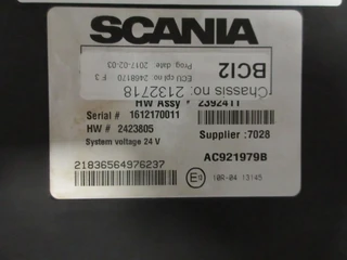 Scania - 2468170 // 2423805 ECU REGELEENHEID SCANIA S 450 EURO 6 NIEUWE MODEL изображение 2 миниатюра