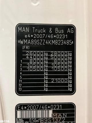 MAN TGS 2019 - 28.460 Euro 6 Marrel 20 Ton haakarmsysteem zdjecie 20