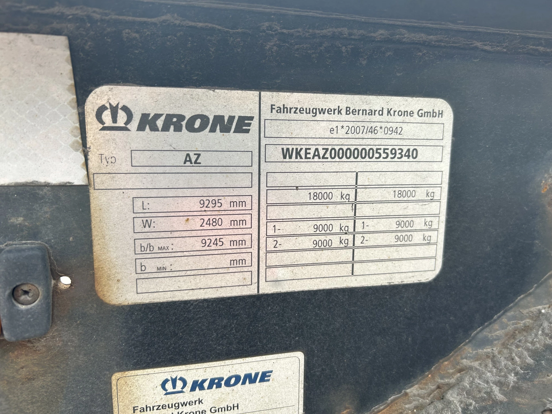 Krone BDF Box Carrier 2013 - / Molen - Schamel Aanhanger obrázek 13