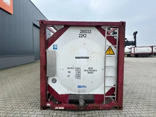 CIMC N/A 2017 - FOOD 20FT ISO / 25.940L-1-COMP. / L4BN / UN Portable / T11 / 5Y - + CSC test: 04-2028 zdjecie 6