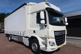 DAF 2500 2021 - CF 410 Schuifzeil + Dhollandia klep kg image 2