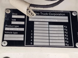 Volvo FH 2018 - 13.540 Globetrotter 6x4 Lift axle - PTO/Hydraulic - 3.20 WB afbeelding 27