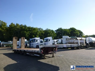 Nooteboom 4-axle semi-lowbed trailer 58 t ext. 2010 imagen 2 miniatura
