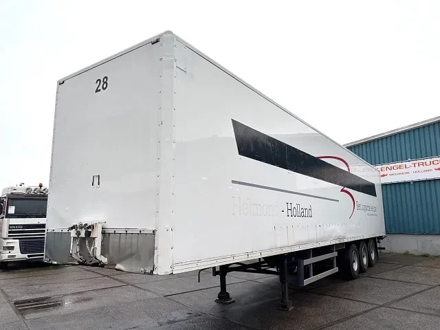 Pacton 2001 - / JUMBO 3-AXLE CLOSED BOX WITH FULL STEEL CHASSIS (BPW-AXLES / DRUM BRAKES / ABS BRAKE SYSTEM / 13.60 METER) obrázek 1