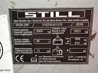 Still RX20-20P 2018 - N/A obrazek 7