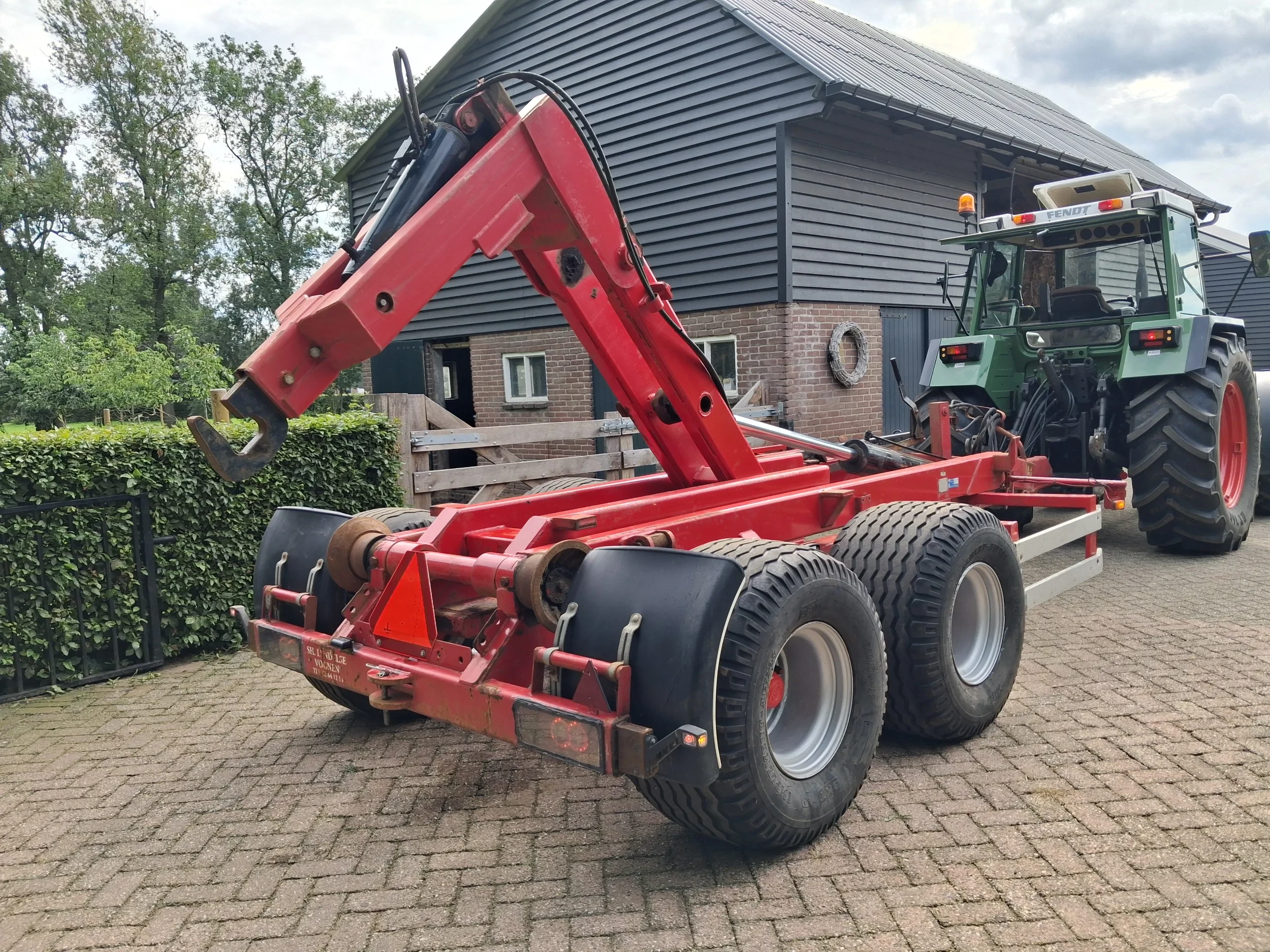 Peecon 2007 - Metaltech 12ton haakarm kipper dumper afbeelding 1