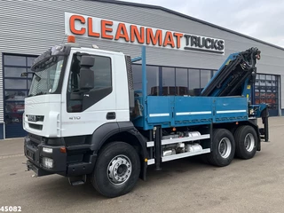 Iveco Trakker 2008 - 260T41 Euro 5 6x4 Full Steel Palfinger 36 Tm laadkraan Just 133.291 km! изображение 4
