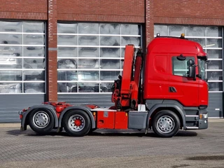 Scania R 2017 - R450 Highline 6x2 - HMF 1720 Crane - Euro 6 - Navi immagine 8