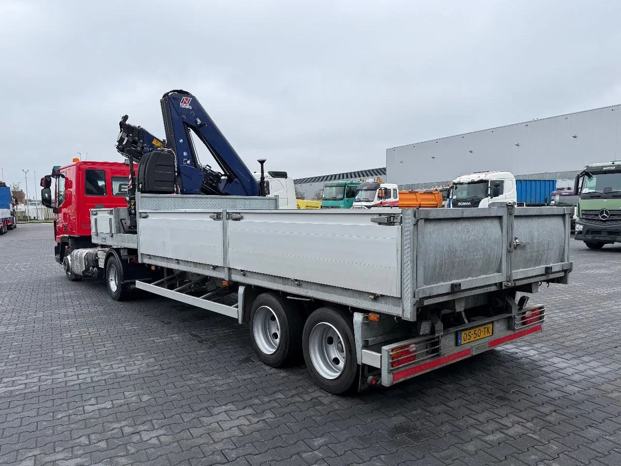 Veldhuizen 2021 - P46-2 Kipper / Machine transporter / Amco Veba V809NG 4S + Iveco Eurocargo 10-220 obrázek 8