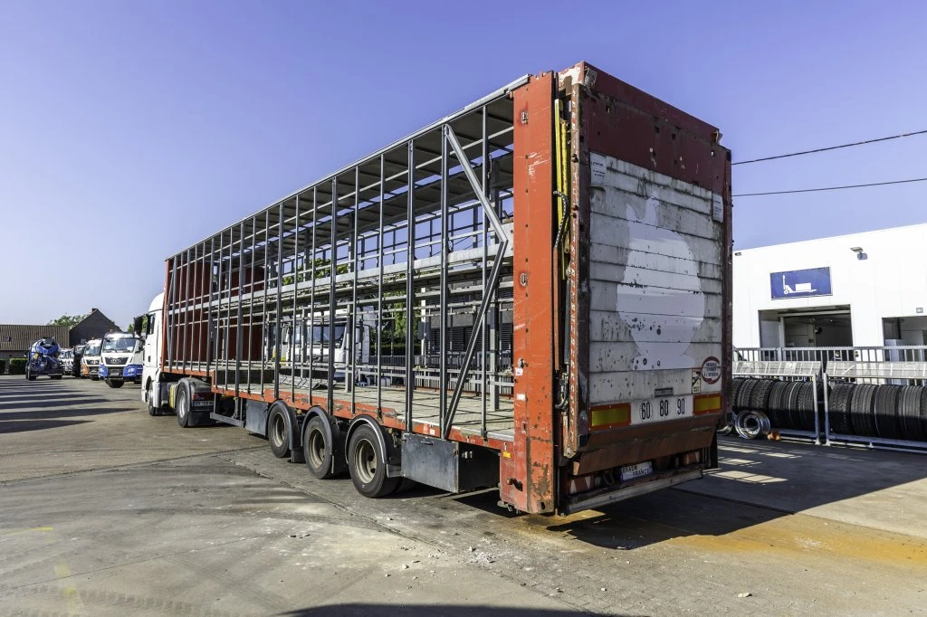 Lecitrailer 2012 - CUELLO CISNE 3E-RD+DOUBLE ETAGE+DHOLLANDIA 2TON afbeelding 6