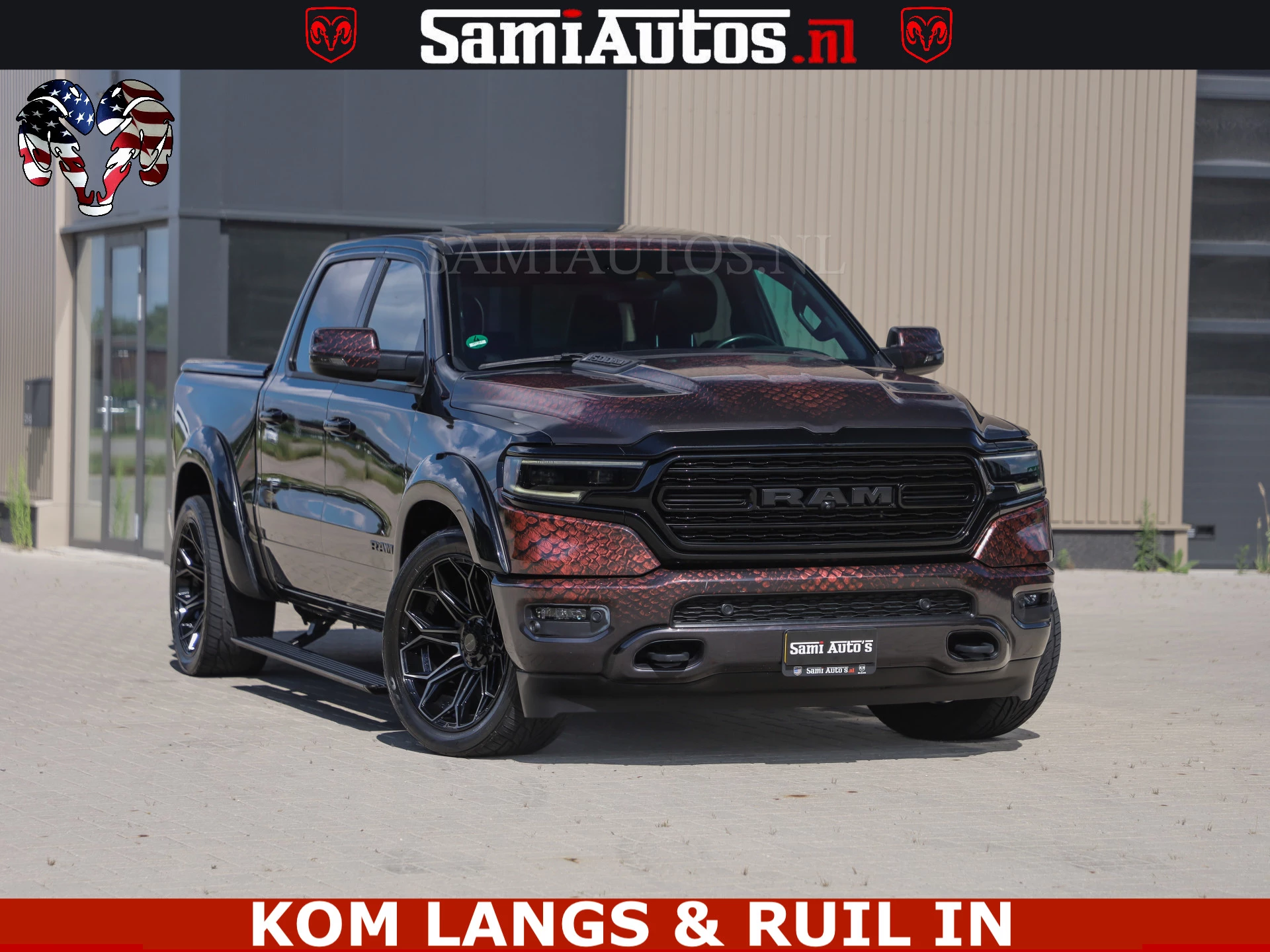 Dodge Ram Pick-Up 2023 - COBRA HULK PACK | 5.7 V8 402 PK | LIMITED EDITION | HUD | LUCHTVERING | BOM VOL | zdjęcie 37