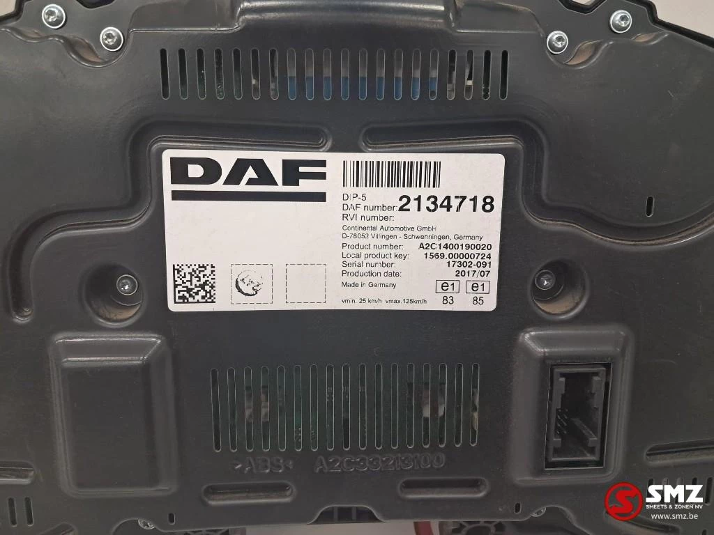 DAF 2017 - Occ instrumentenpaneel DAF imagen 3