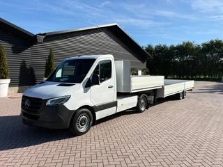 Mercedes-Benz Sprinter 2021 - 317 Be trekker 7 TON N1 620 KM - BE oplegger semi dieplader afbeelding 2 miniatuur