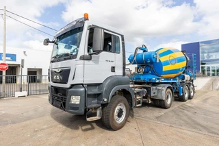 MAN TGS 2014 - 18.400 BLS-4X4+LIEBHERR 10M3(2018) te koop