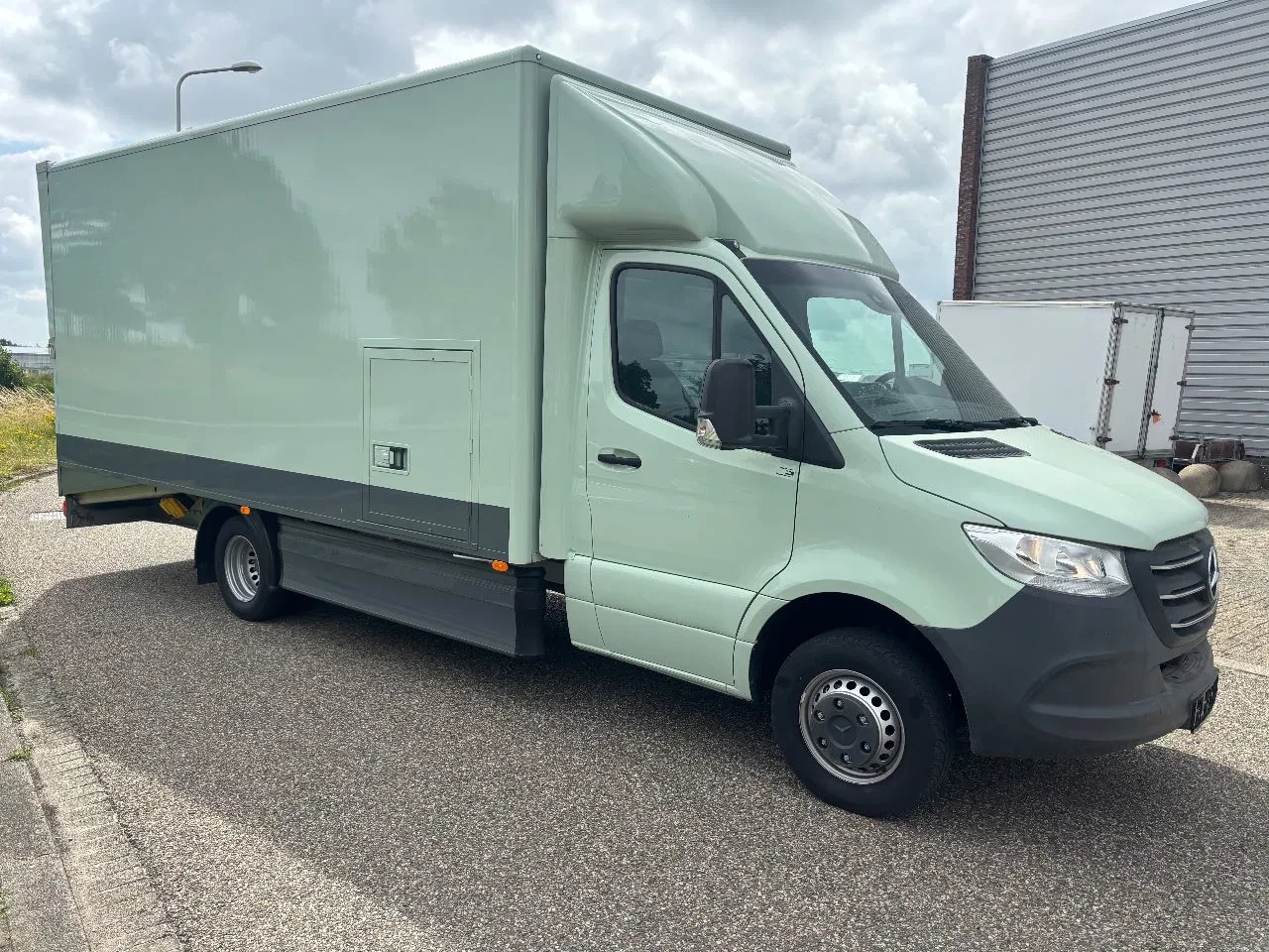 Mercedes-Benz Sprinter 2022 - 516CDI Auto/Machine Transport Oprijwagen Automaat Airco Navi Cruisecontrol 9000km afbeelding 3