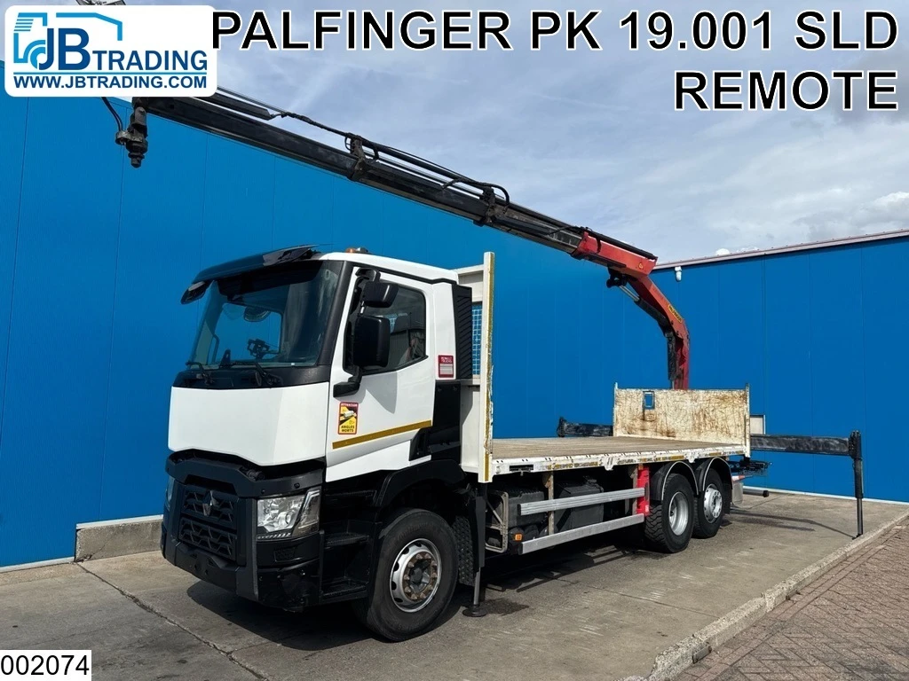 Renault 2018 - C 380 6x2, EURO 6, Palfinger, Remote afbeelding 1