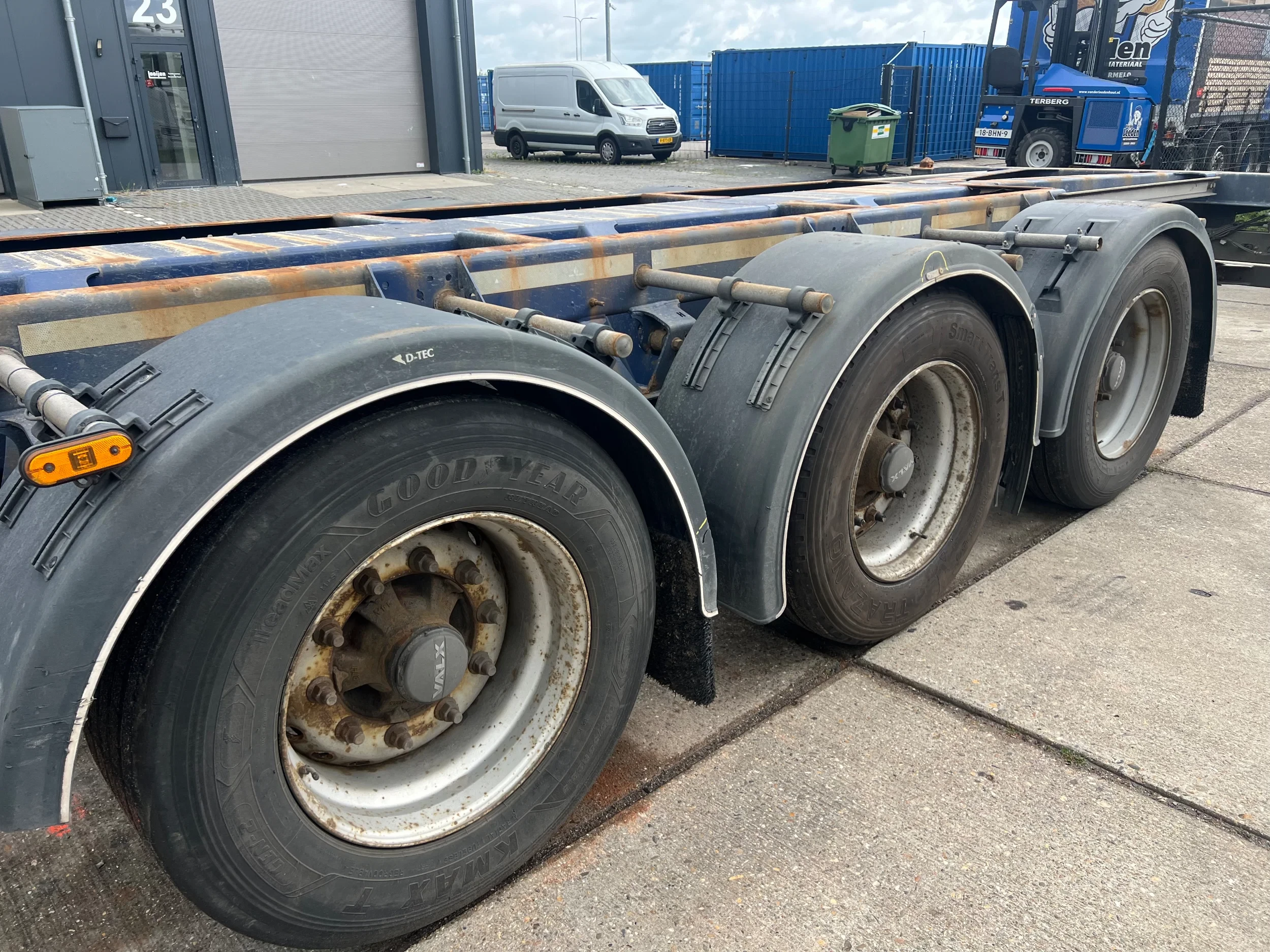 D-TEC 2015 - VCC 45 FT Container Chassis / 3800 KG! immagine 7