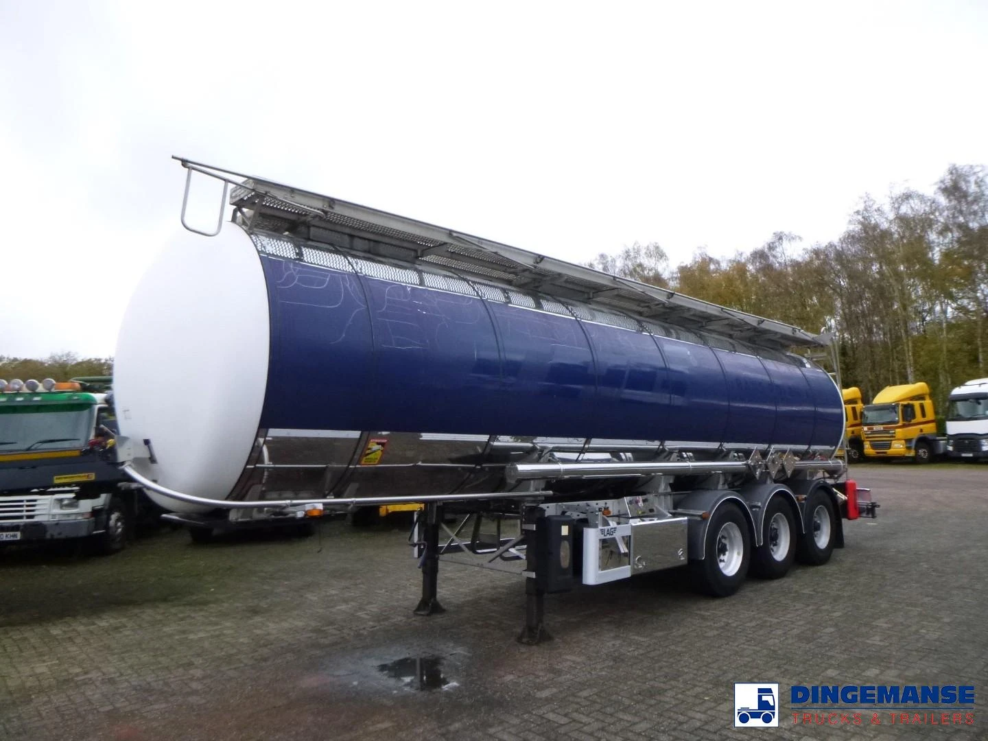 Burg Chemical tank inox L4BH 30 m3 / 1 comp 2011 image 1