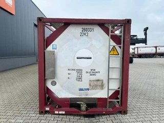 CIMC N/A 2017 - FOOD 20FT ISO / 25.910L-1-COMP. / L4BN / UN Portable / T11 / 5Y - + CSC test: 09-2027 imagen 6