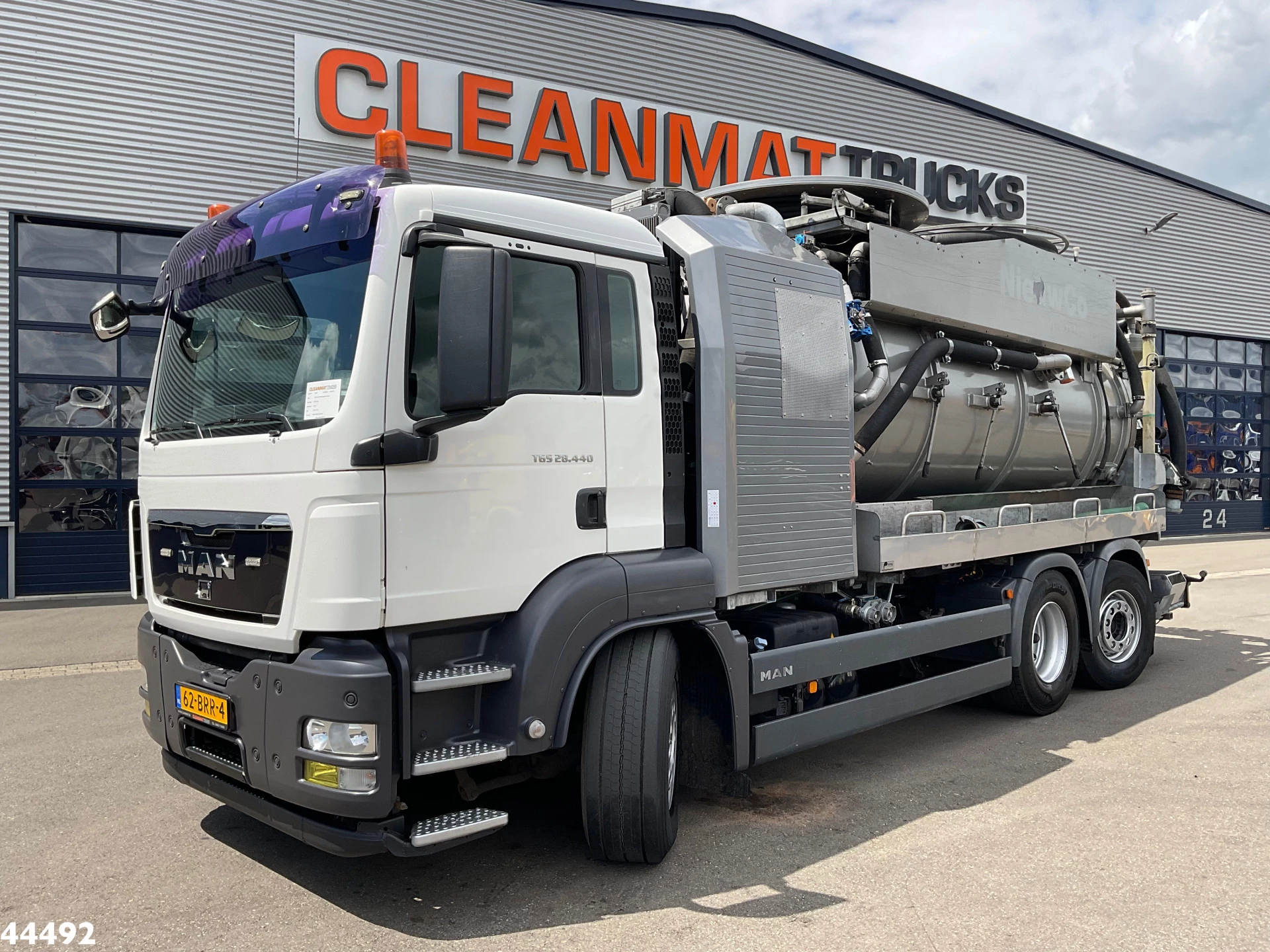 MAN TGS 2011 - 28.440 FFG Flensburger 12,5m³ Saug/Spul combi Waterrecycling zdjęcie 8