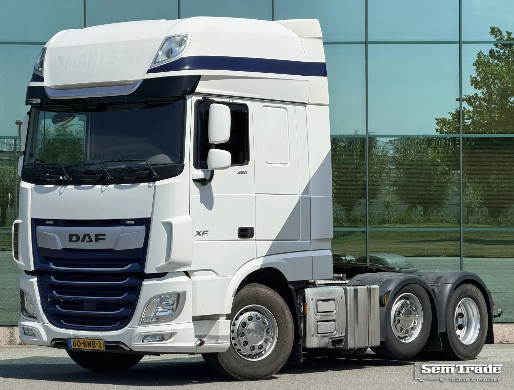 DAF XF480 2019 - FTG SSC 6X2 TWINSTEER 760.000 KM PTO + HYDRAULICS SUPER CONDIITON NL-TRUCK afbeelding 1
