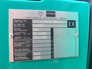 Vögele N/A 2007 - SUPER 1800-2 obrazek 33