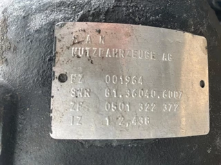 MAN N/A 2007 - 81.32003-6918 ZF NEW ECOSPLIT 16S2523 TO HYDRODRIVE 81.36040-6007 81.67501-6083 obrazek 6