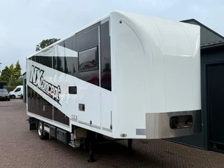 Vergauwe 2011 - Be Oplegger 6.6 Ton Camper / Motorcross trailer Standkachel zu verkaufen