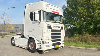 Scania S 2018 - S580 V8 NGS TOP condition| 4 baloons | park cool | retarder | 2 tank afbeelding 3 miniatuur