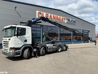 Scania G 2015 - 450 8x2 Euro 6 HMF 26 Tonmeter laadkraan te koop