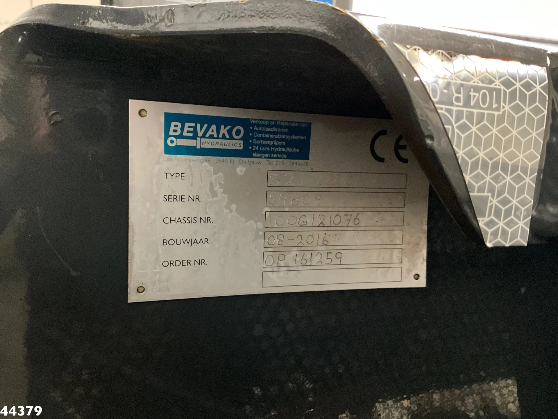 DAF CF 440 2016 - FAK Euro 6 VDL 26 Ton haakarmsysteem zdjęcie 24