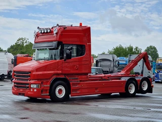 Scania T 2016 - T520 V8 6x2 - AJK Hooklift - New BUFFL interior - Retarder - Full air - Show truck zdjecie 21