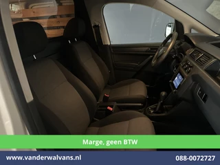 Volkswagen Caddy 2017 - 2.0 TDI **MARGE, Geen BTW** 102pk L1H1 Euro6 Airco | Imperiaal | Navigatie | 1500kg Trekhaak bild 5