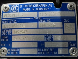 DAF N/A - ZF12S2331 TD IT LO bild 2