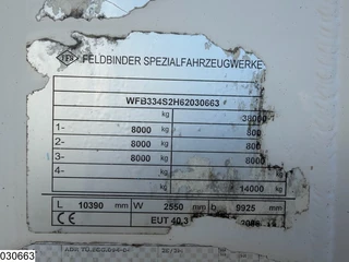 Feldbinder N/A 2006 - Silo 40.000 Liter, 1 Comp. afbeelding 5
