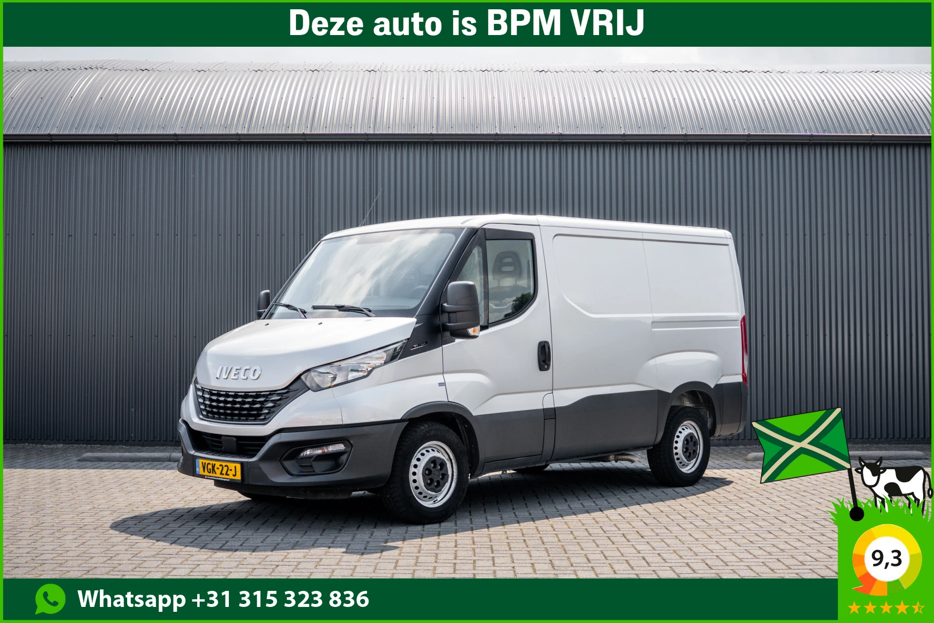 Iveco Daily 2020 - 35S14 | L1H1 |140PK | 3.5T Trekgewicht | 3-Zits | Airco | Trekhaak afbeelding 1